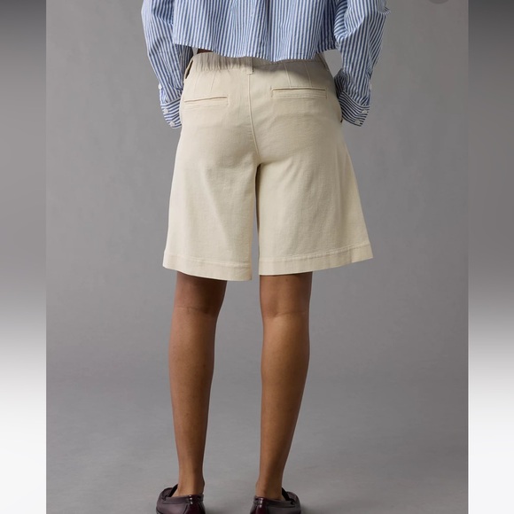 NWT AE 11" Stretch High-Waisted Trouser Short - Picture 2 of 8